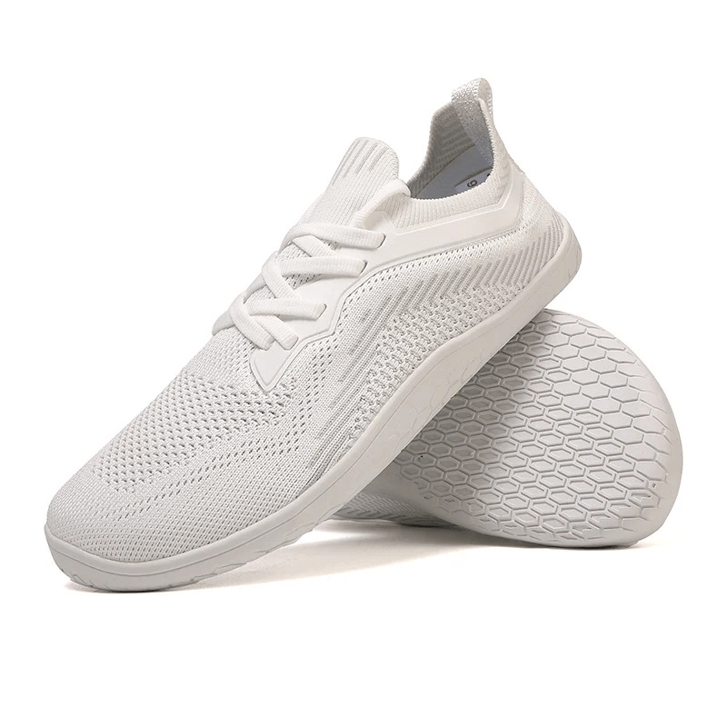 Barefeet Minimalist Shoe – Flyknit Fit Men White