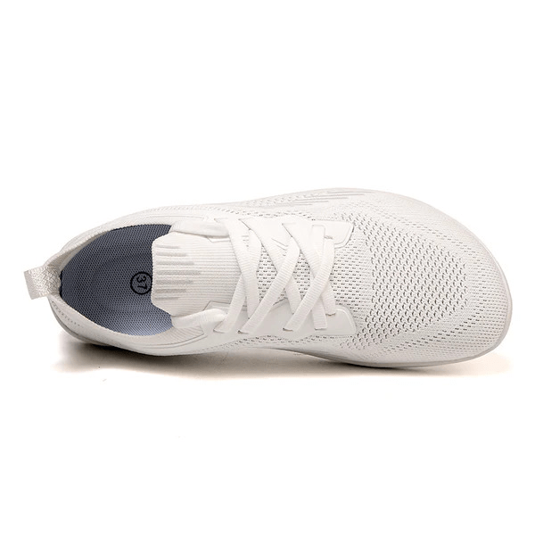 Barefeet Minimalist Shoe – Flyknit Fit Men White