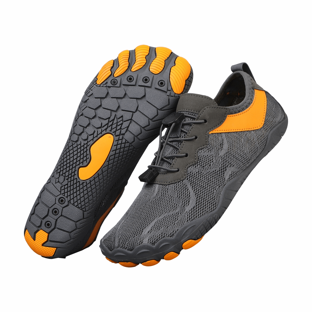 Barefoot Minimalist Shoe – Nova Men Grey